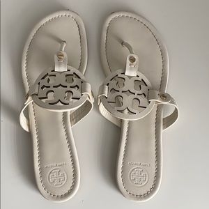 Pre owned Tory Burch Logo Sandal